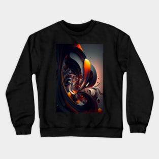 Abstract Colorscape T-Shirt Crewneck Sweatshirt